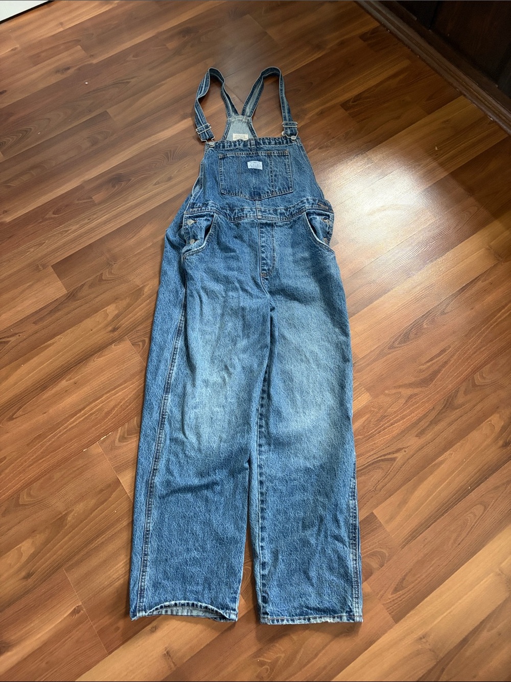 Levi's Large Blue Denim Women's Overalls